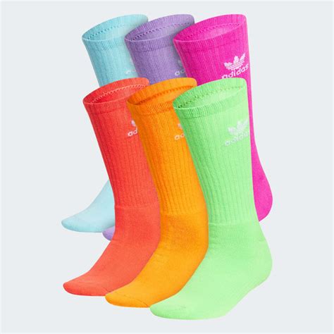 adidas crew sokken|Trefoil Crew Socks 6 Pairs .